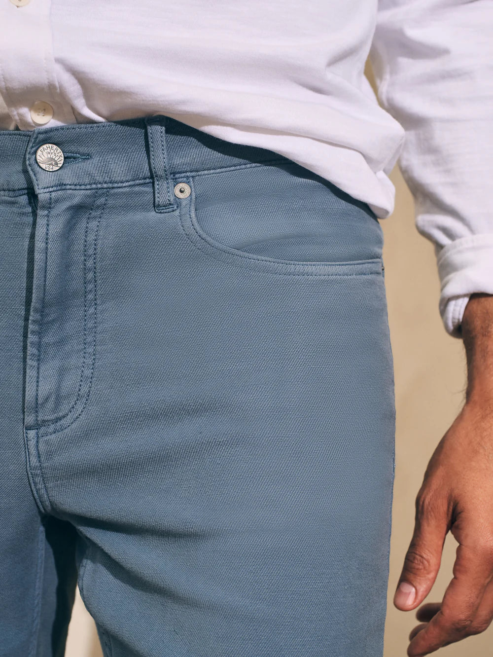 Stretch Terry 5Pocket (32&quot;)