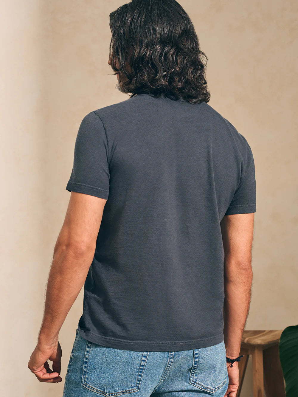 Sunwashed Pocket Tee - Washed Black