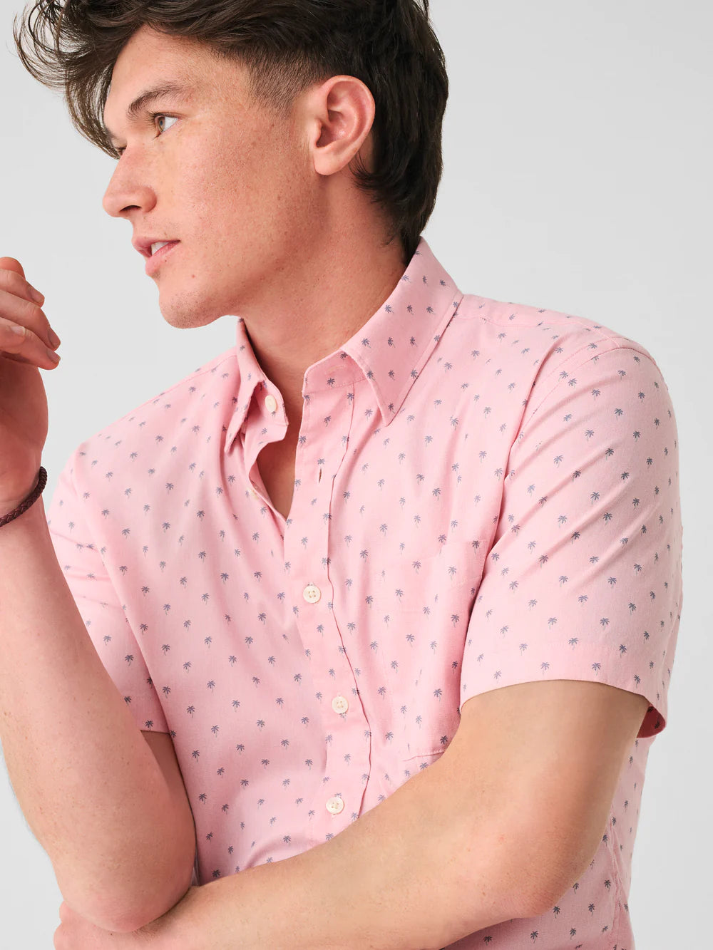 Movement™ Short Sleeve Shirt - Kaua?ÇÖI Palm Print