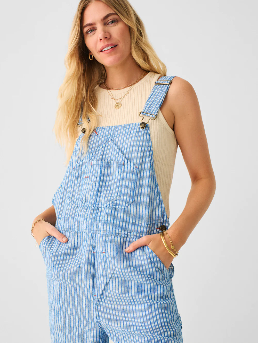 Mechanic Overall - Railroad Stripe