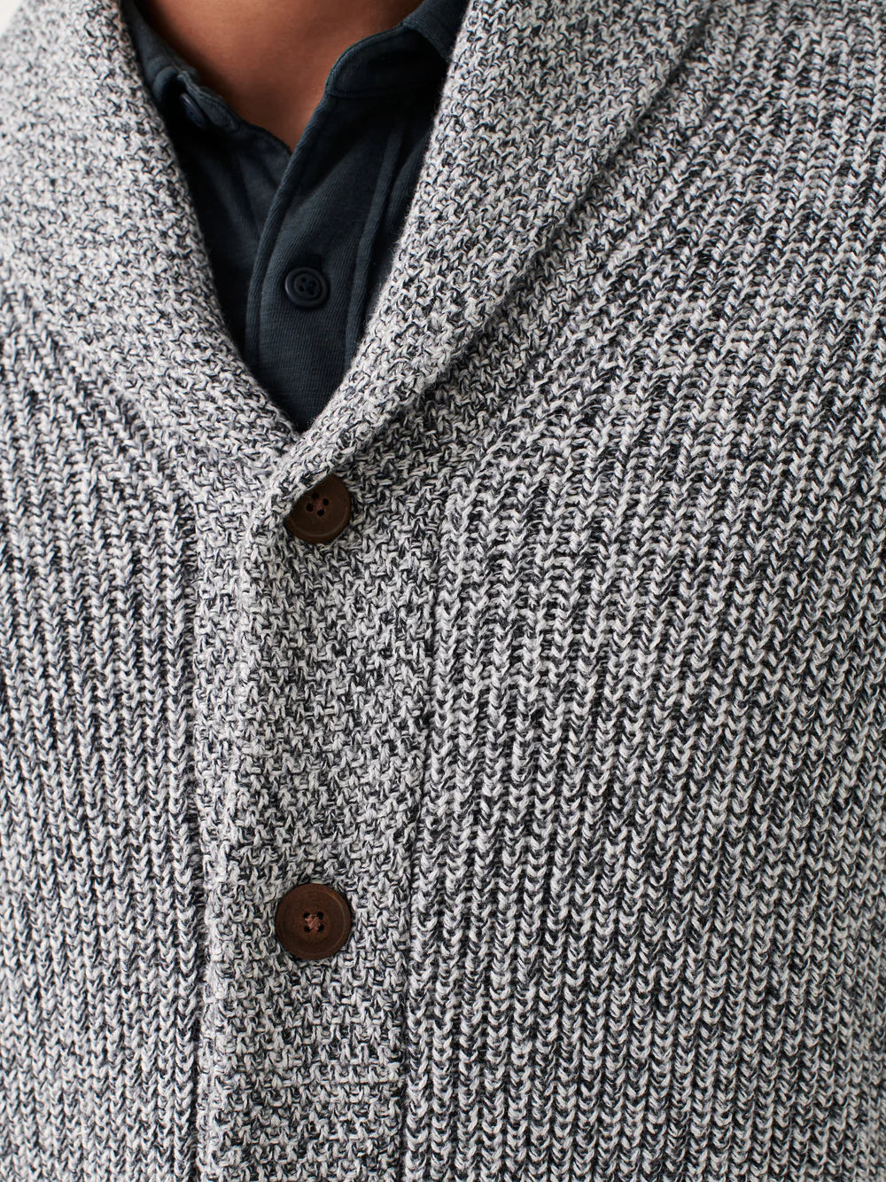 Gray 2025 marled cardigan