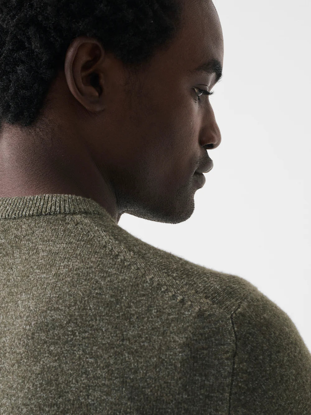 Jackson Crew Sweater - Olive Heather