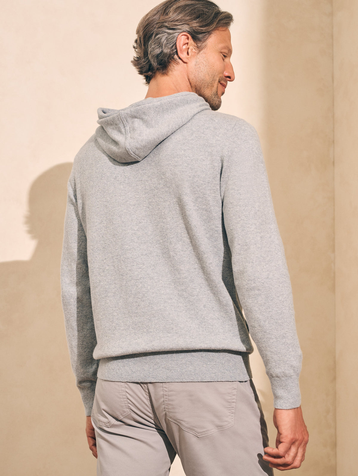 Jackson Sweater Hoodie - Grey Cliff Heather