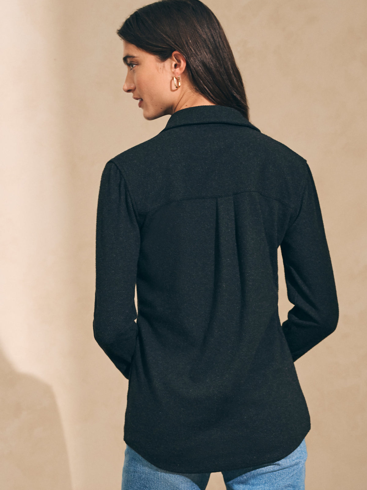 Legend Sweater Shirt - Heathered Black Twill