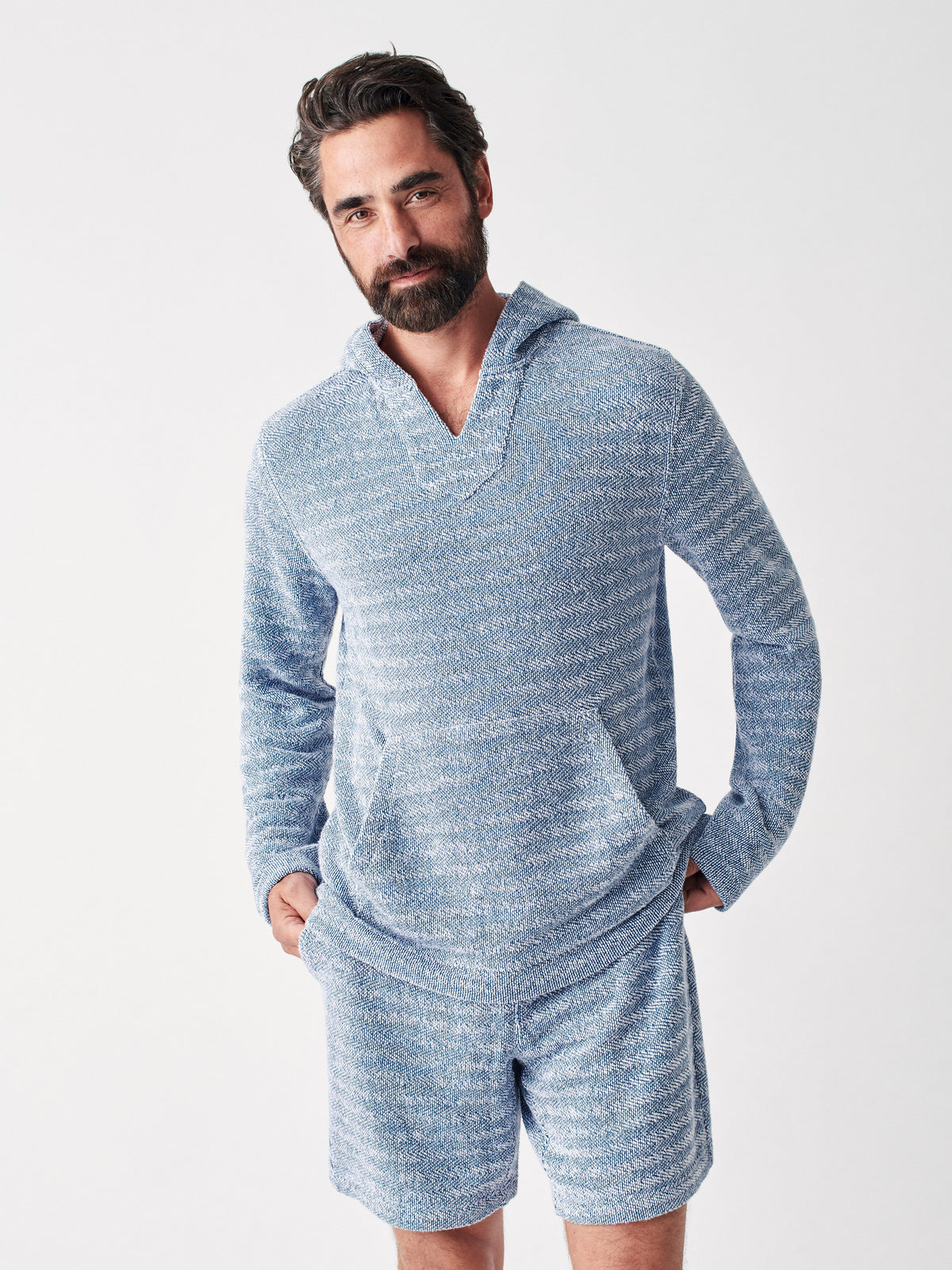 Beach Terry Hoodie - Whitewater