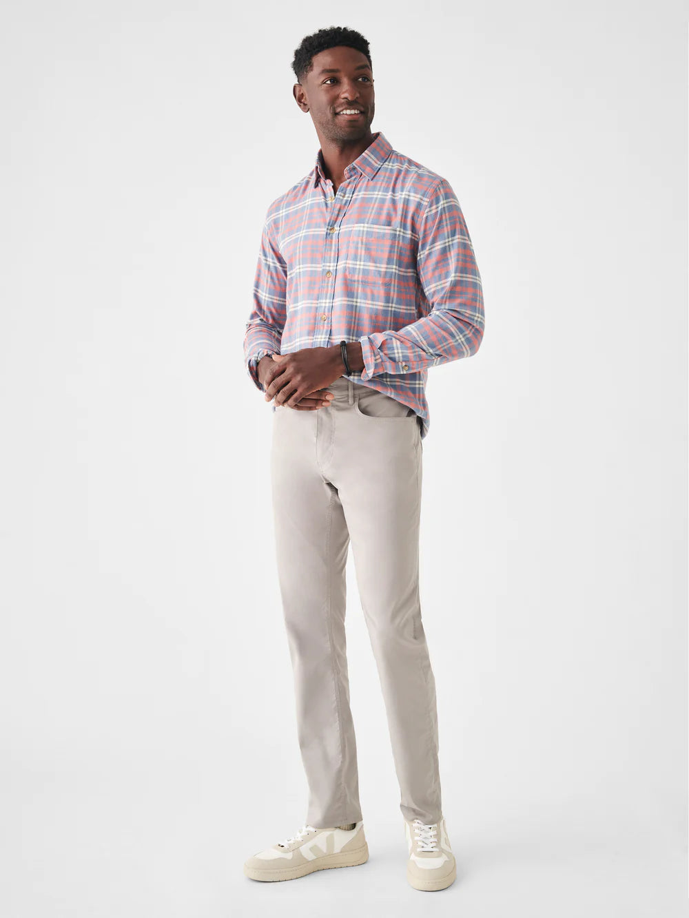 Lightweight Movement™ Flannel - Niagara River Plaid
