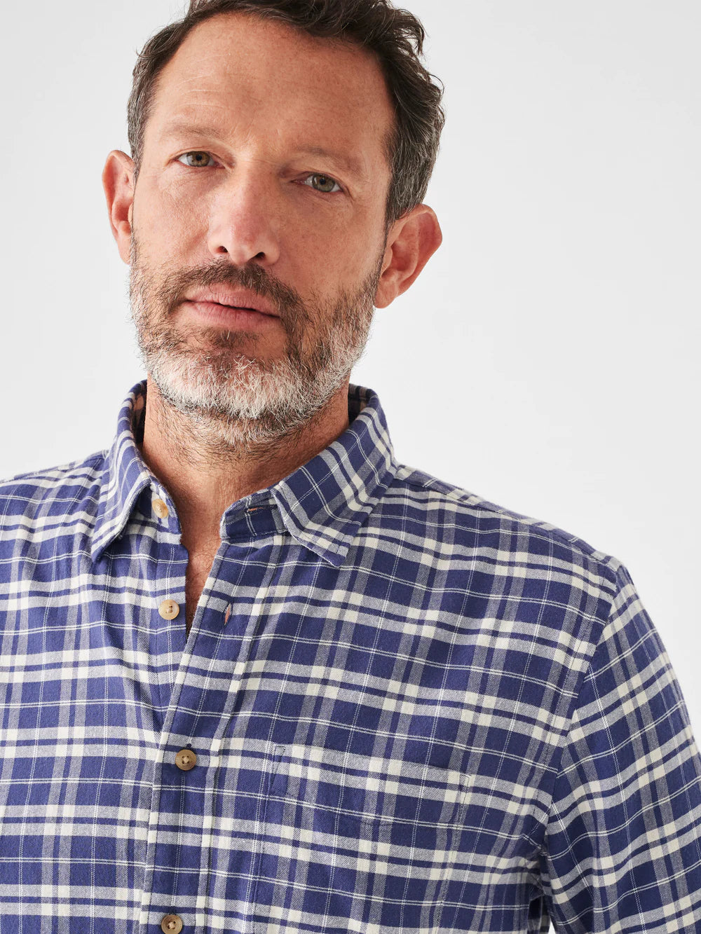 Lightweight Movement™ Flannel - Ocean Seas Plaid