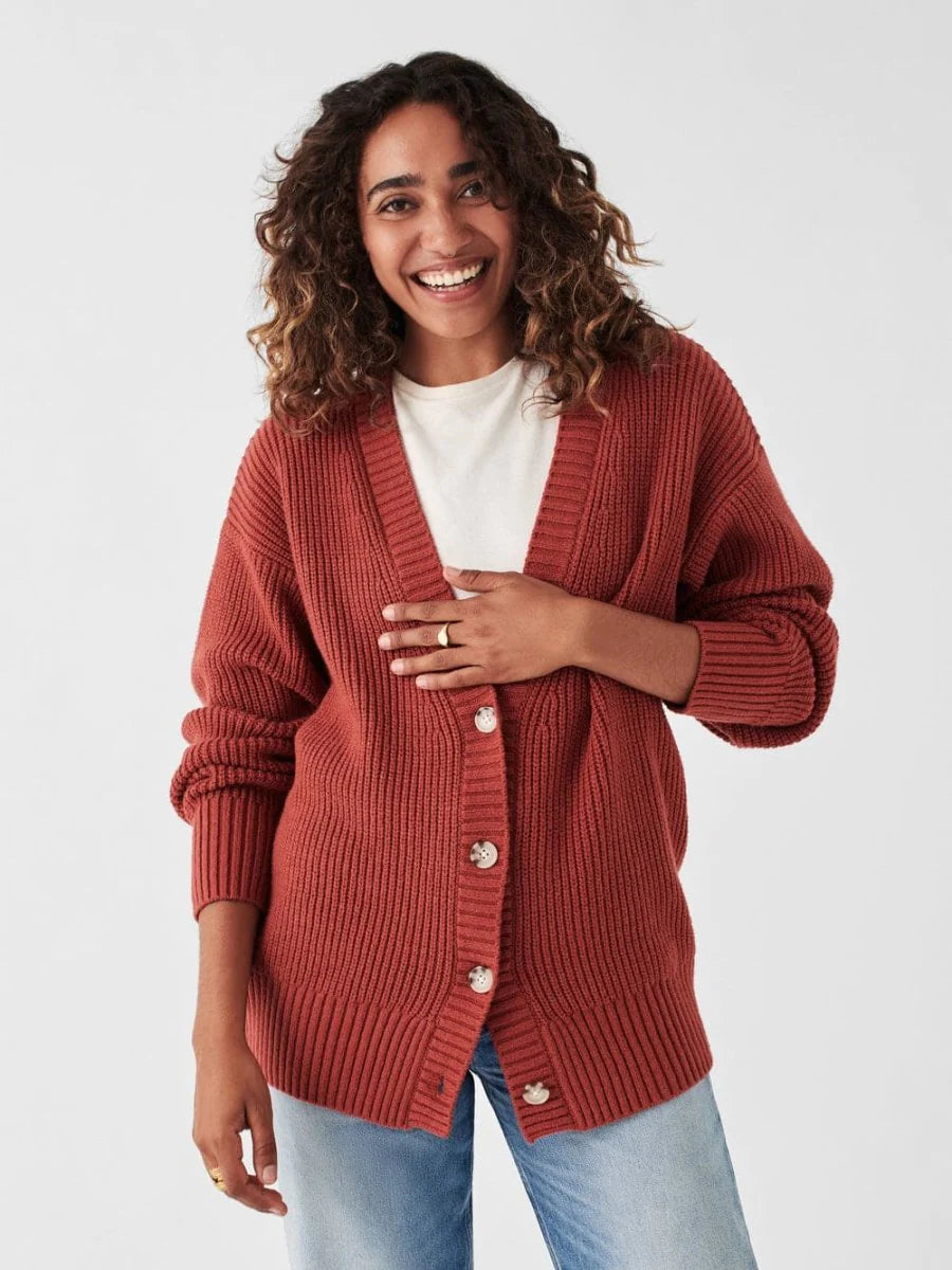 Ae ribbed boyfriend clearance cardigan